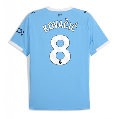 Manchester City Mateo Kovacic #8 Replika Hemmatröja 2025-26 Kortärmad Manchester City Mateo Kovacic #8 Replika Hemmatröja 2025-26 Kortärmad